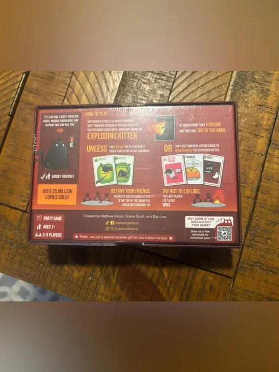Exploding Kittens Card Game - Picture 2 of 2